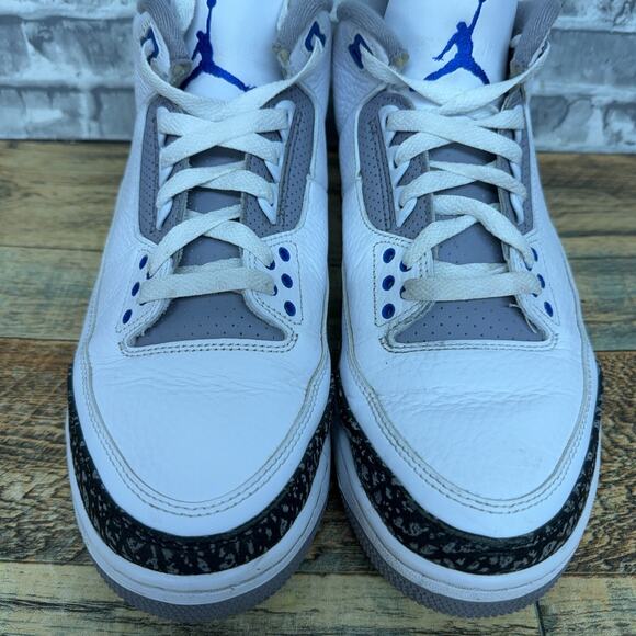 Nike Air Jordan 3 Retro Racer Blue White Black 2021 CT8532-145 Mens Size 10 Rare main image 10